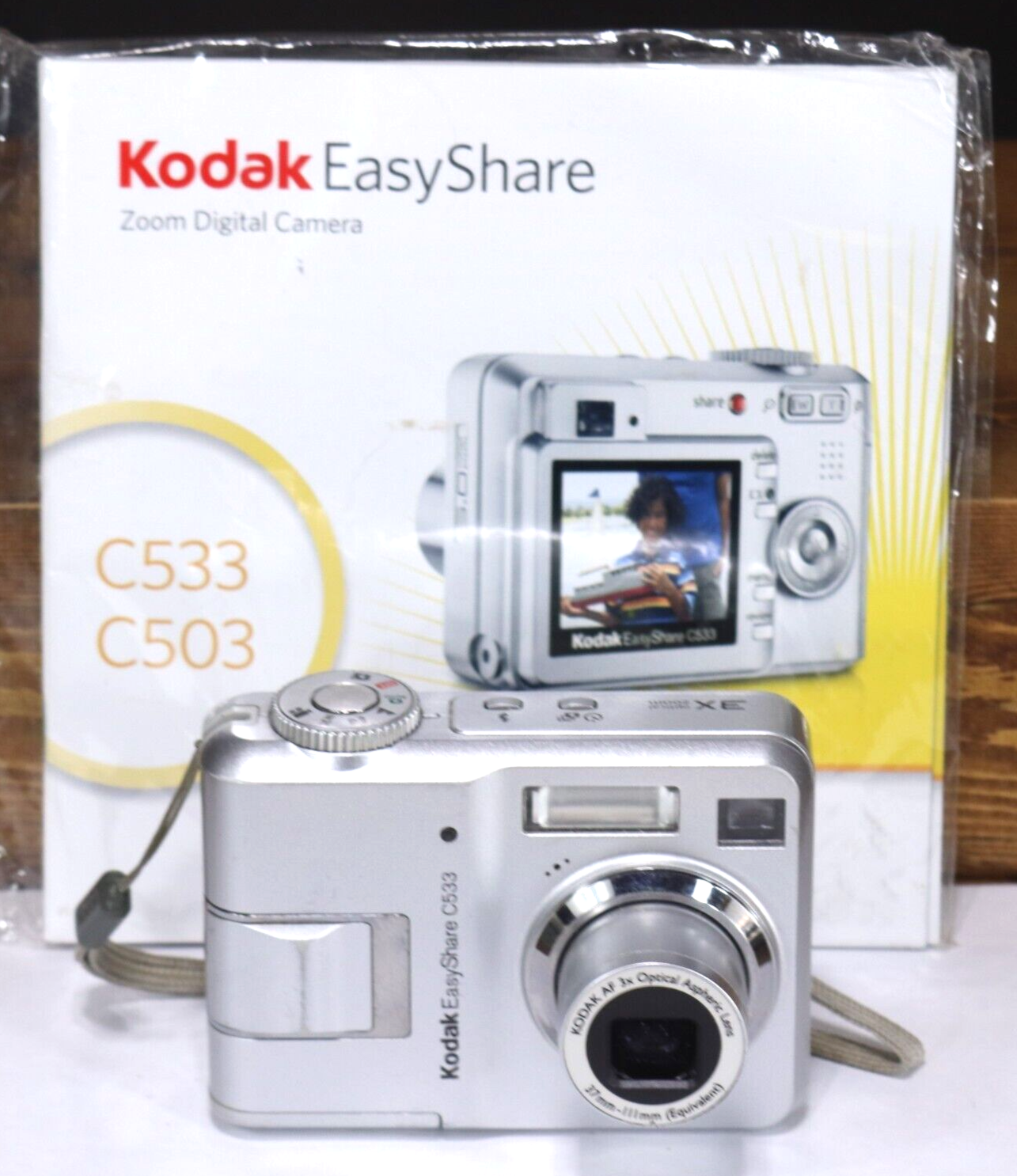 Kodak EasyShare C533 Digital Camera 5MP 3x Zoom w/ 2 GB SD Kodak EasyShare C533 Digital Camera 5MP 3x Zoom w/ 2 GB SD
