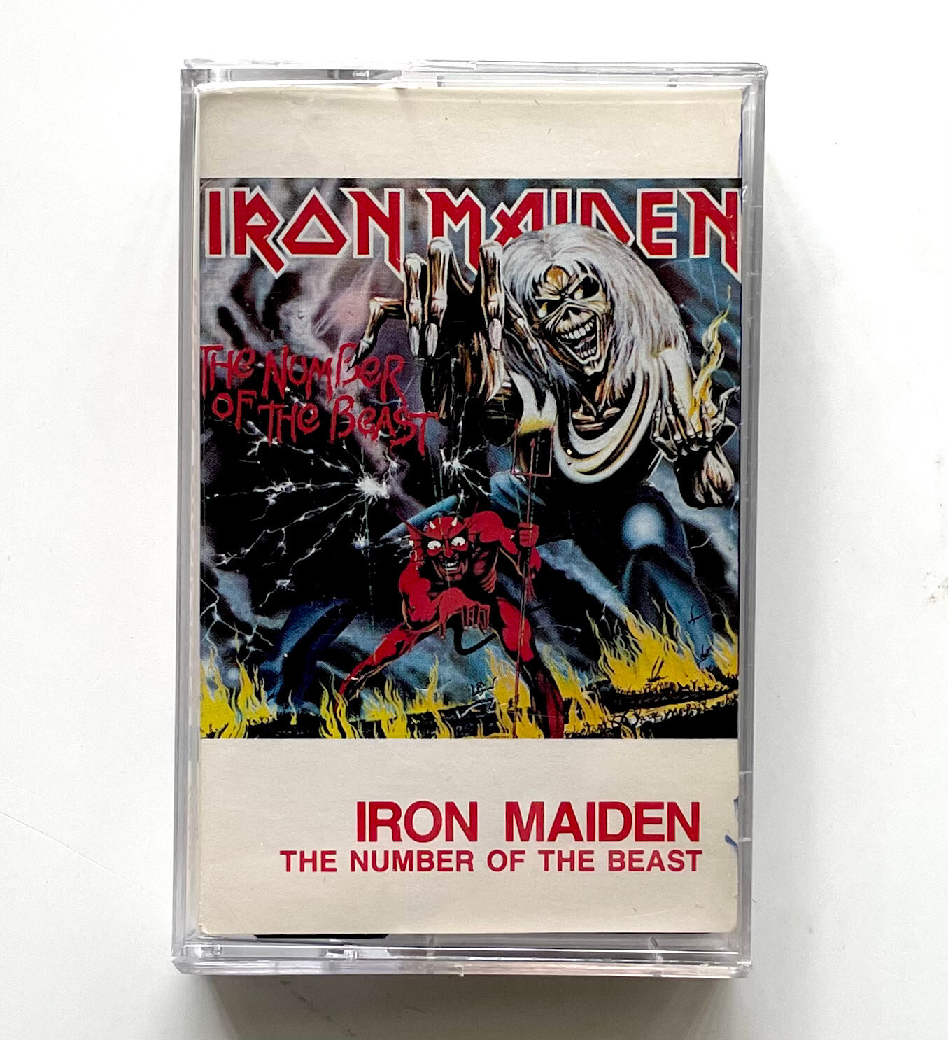 Iron Maiden The Number of the Beast レコード Iron Maiden ‎ The Number Of The Beast LP EMI ‎ 1C 064-07 608