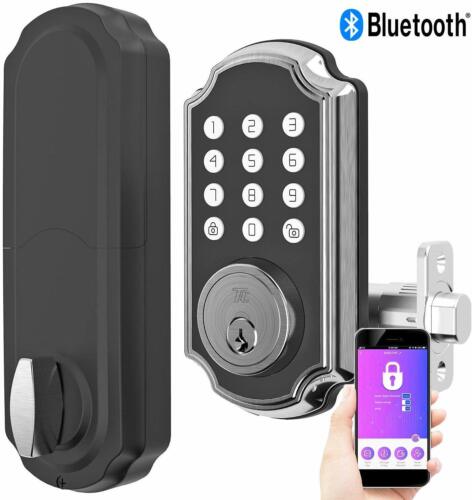 Turbolock Smart Lock w/App Keyless Keypad &Voice Prompts Digital Deadbolt