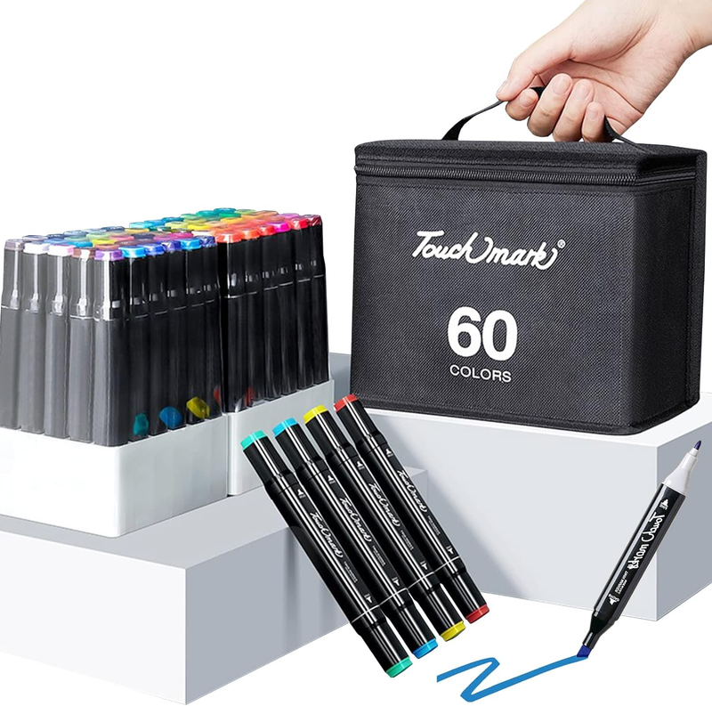 Set Washable Pastel Perfect Colored Art Marker Pencils Kit