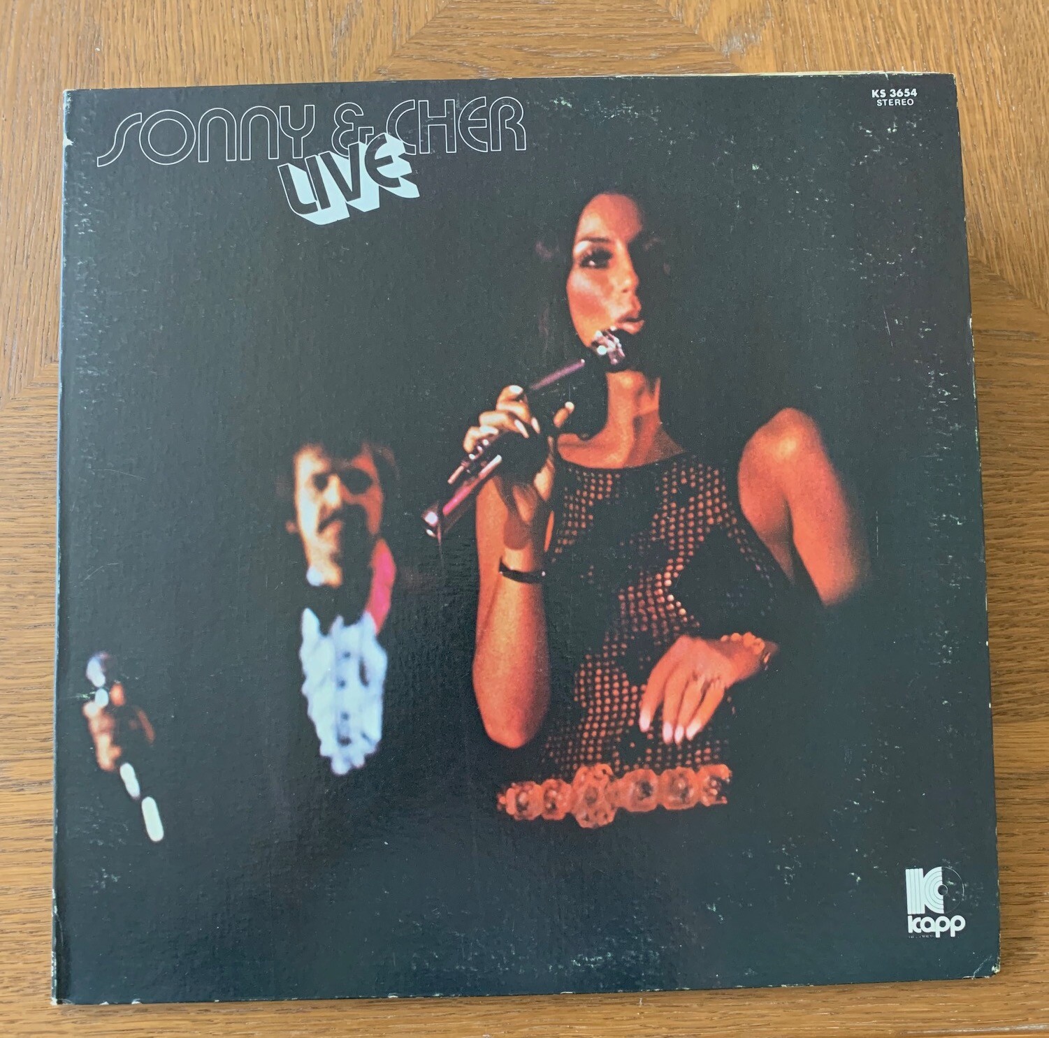 SONNY & CHER Live VINYL 12