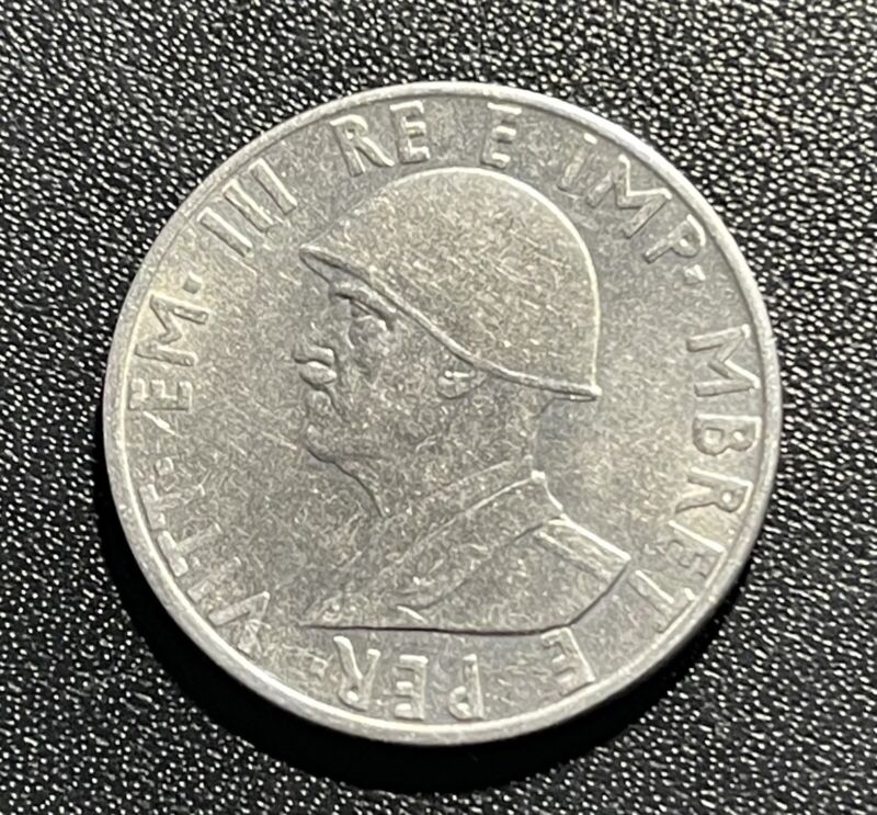 Albania 1939R 0.50 Lek Coin