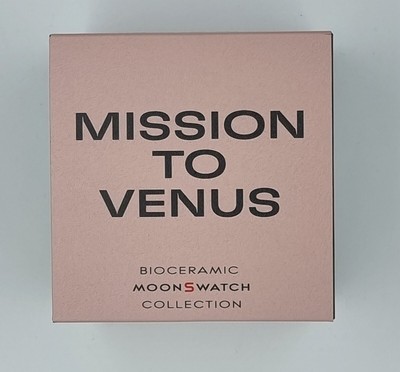 Pre-owned Venus Swatch X Omega Bioceramic Moonswatch Mission To