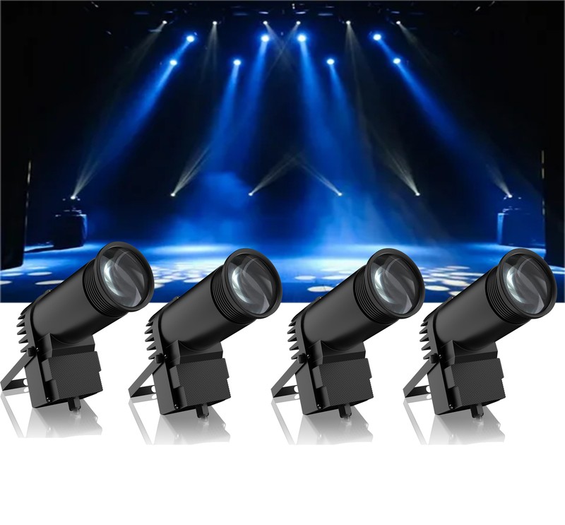 4PCS 50W RGBW LED Stage Lighting Beam DMX Show Party