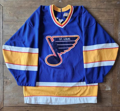 Vintage CCM St. Louis Blues Authentic Center Ice Jersey w