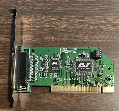 INTEK PCI High-Speed PCI-BUS Single Parallel Port TK-P01E12 With AV Lab Chipset
