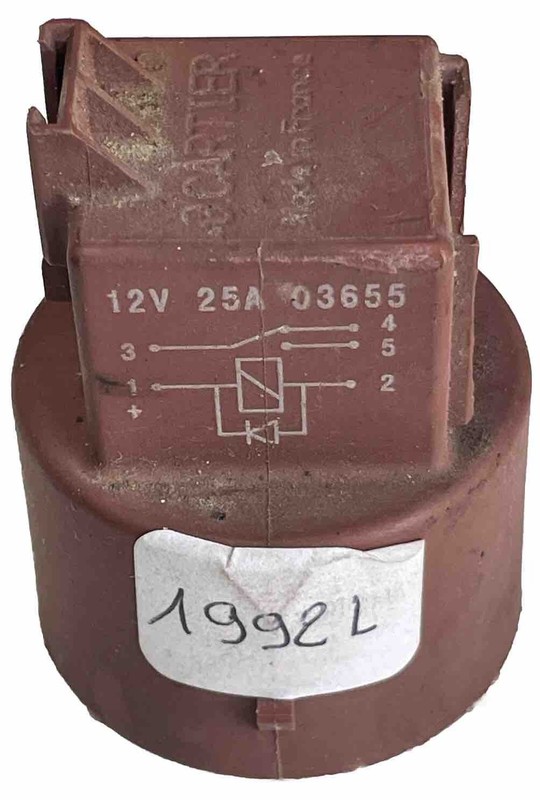 03655 Relais G.Cartier 12  V / 25 A