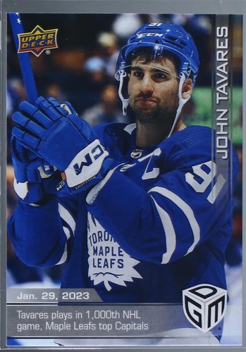 2022-23 Upper Deck Game Dated Moments - John Tavares #48