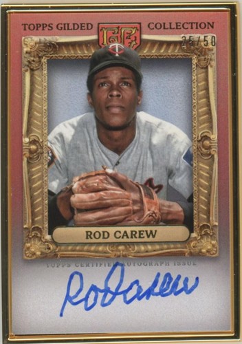 2024 Topps Gilded Collection - Rod Carew #HAFA-RC
