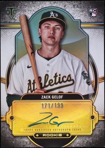 2024 Topps Triple Threads - Zack Gelof #RA-ZG