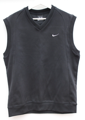 NIke Golf Black Tank Sleeveless Jumper Mens Medium M eBay