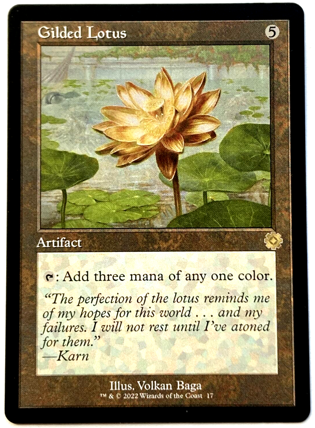MTG Secret Lair 金粉の水蓮 日本語 gilded lotus 金粉の水蓮 (Gilded Lotus) · Commander Masters (CMM) #605