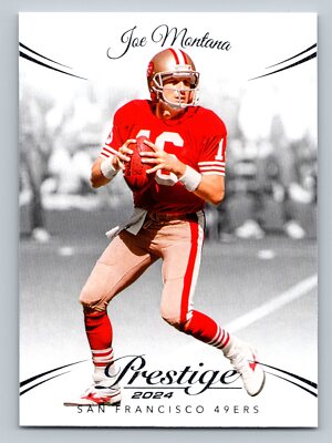 NFL Joe Montana ルーキーカード 1984 Topps Joe Montana # 358 San Francisco 49ers Football