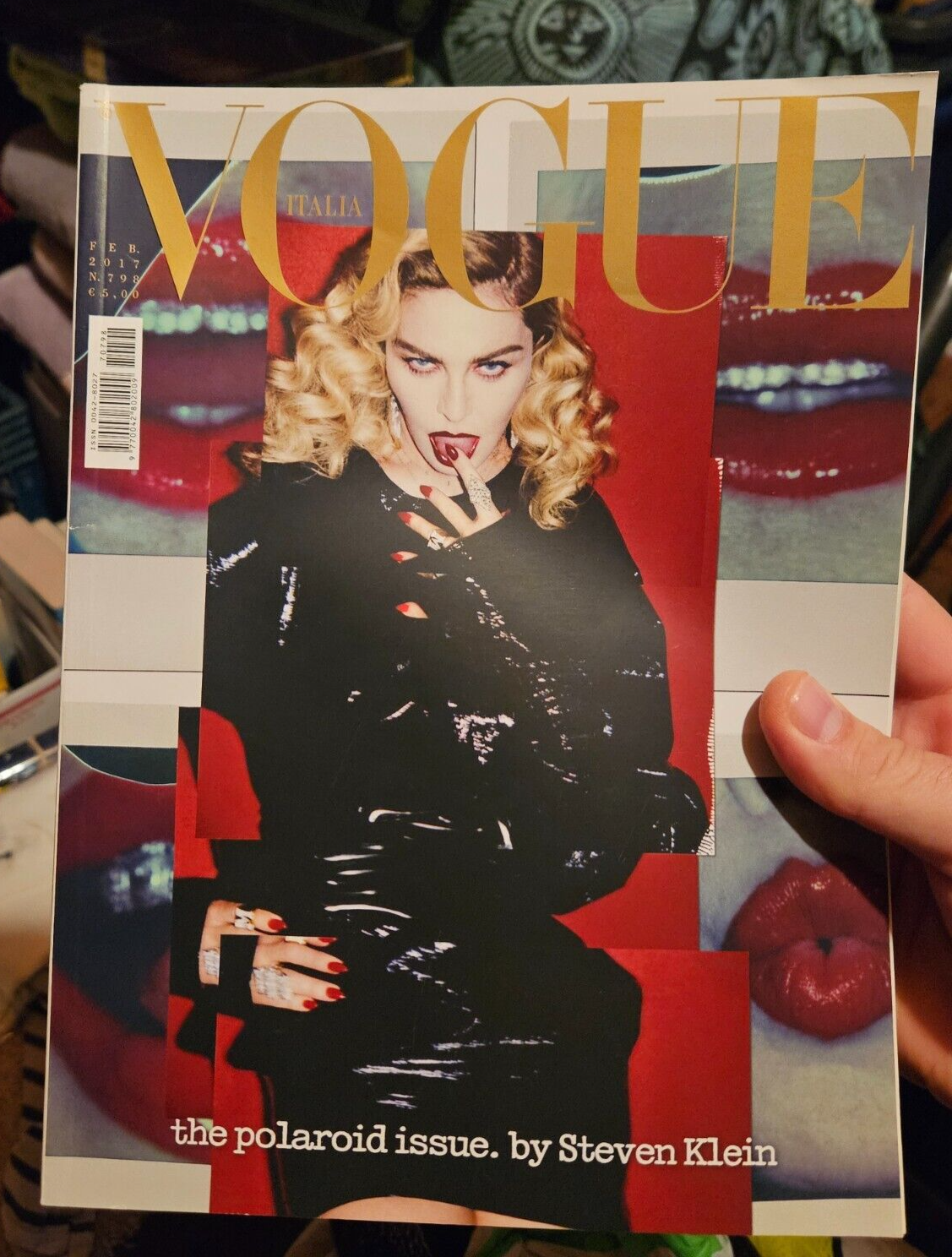 Madonna vogue italia steven klein 2017 second hand for 50