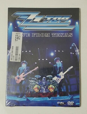 ZZ Top: Live From Texas DVD REGION 0/ALL (2008) -- NEW! SEALED!!