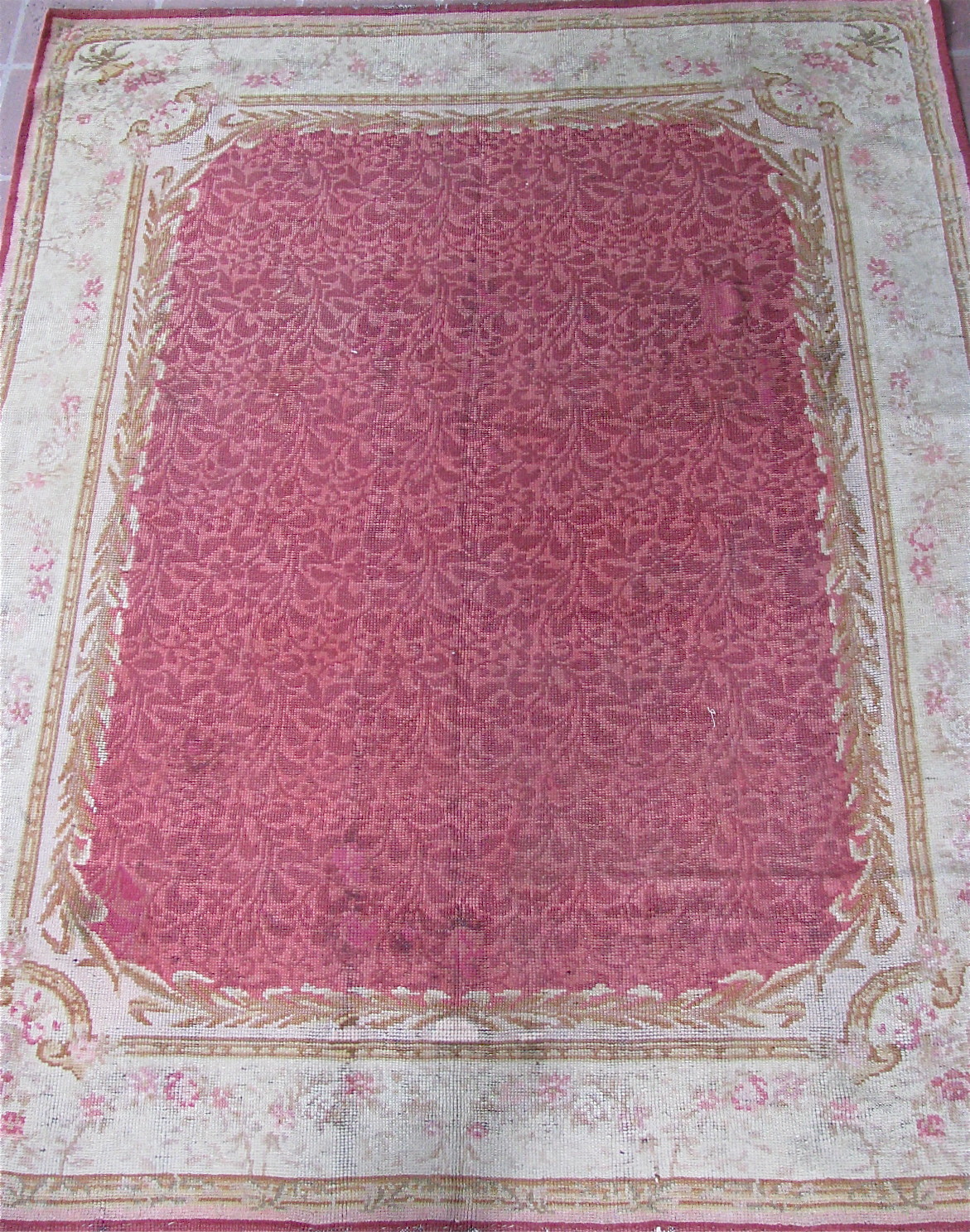 A circa 1910 Antique 6' 4