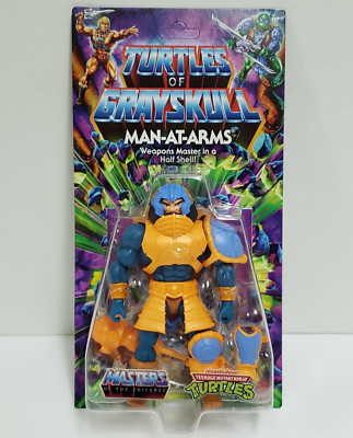MAN-AT-ARMS Turtles of Grayskull Wave 1 Figure MOTU TMNT BRAND NEW IN STOCK NOW