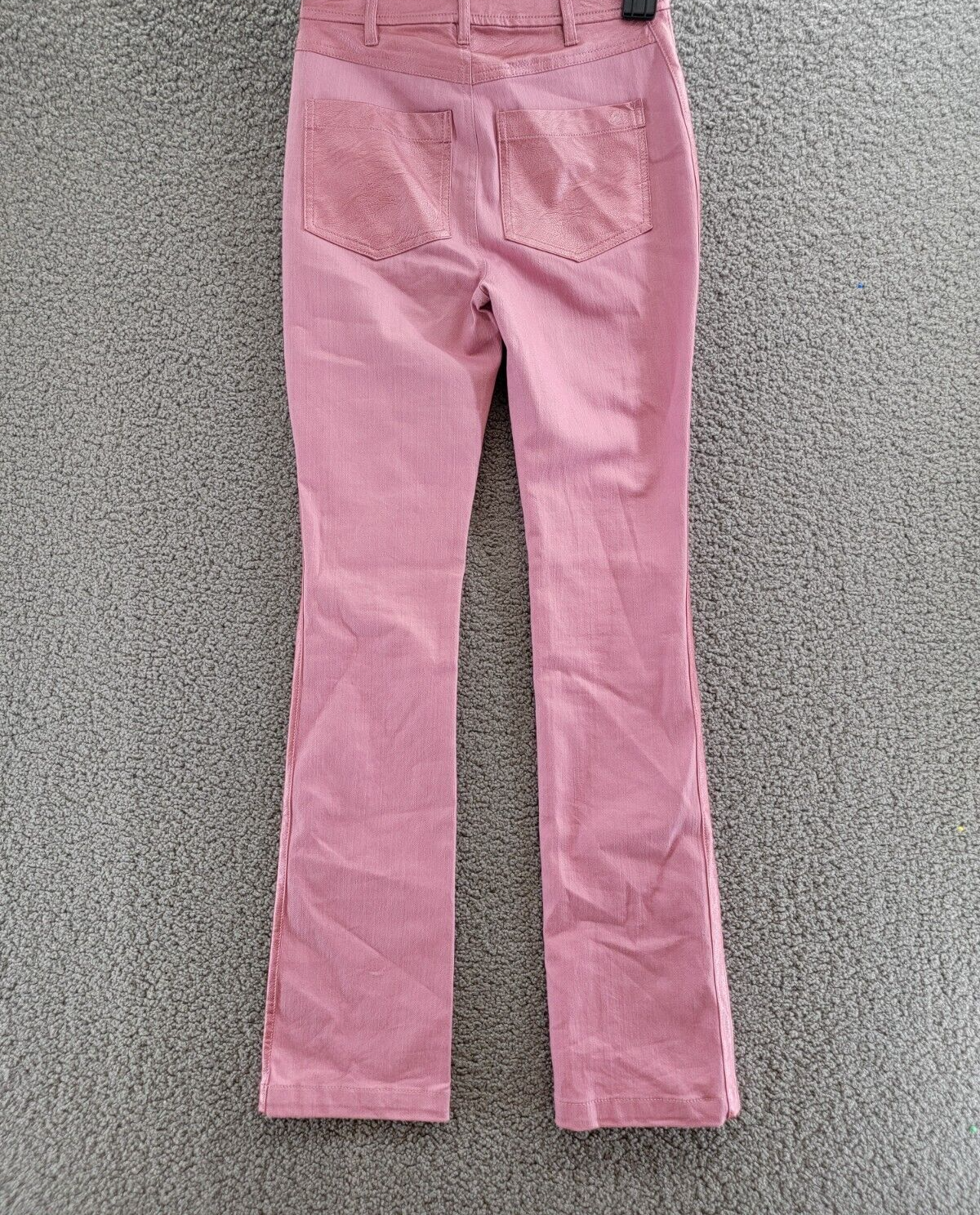 Cinq à Sept Presely Mid-Rise Straight-Leg Pants Women's 00 Quartz Button Zip - Picture 11 of 17
