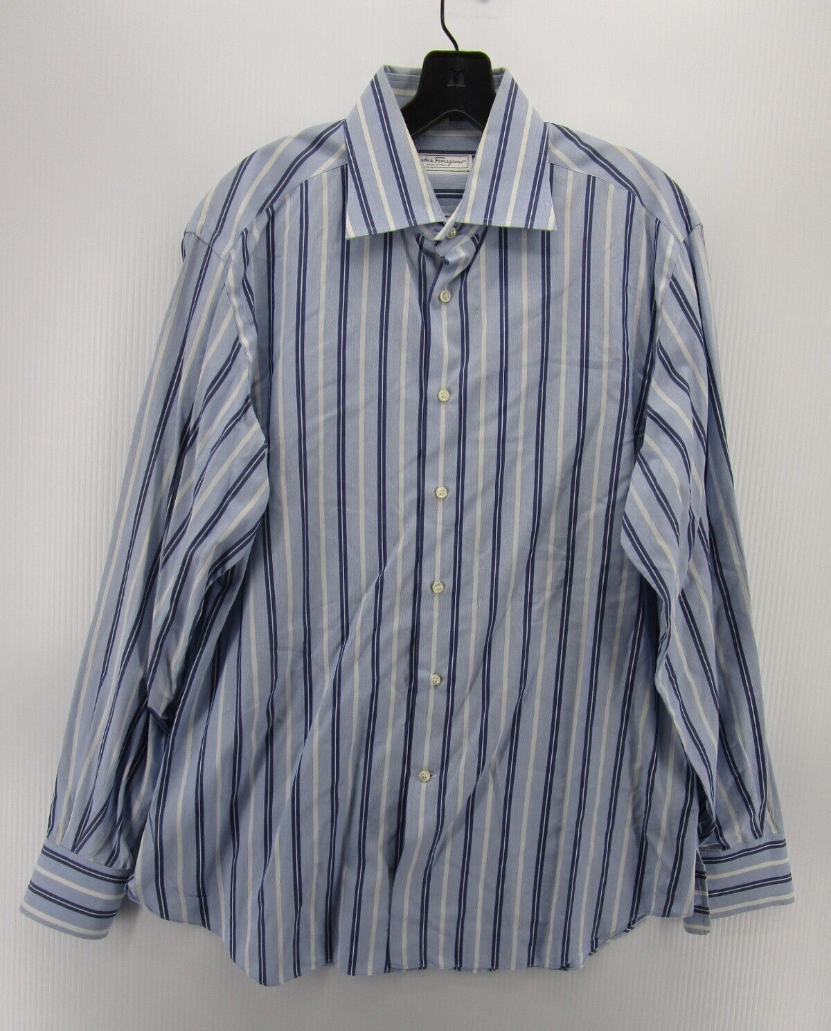 Salvatore Ferragamo メンズシャツ M ホワイト Long sleeved sports shirt - Men | Ferragamo
