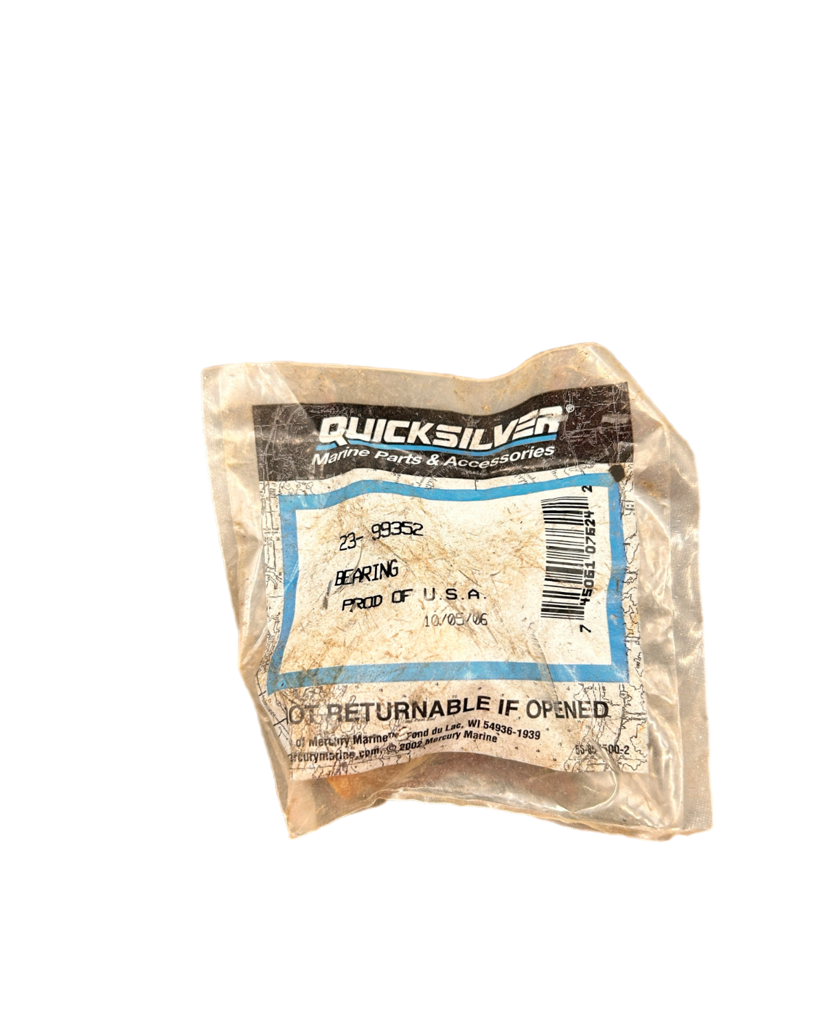 NEW GENUINE MERCURY QUICKSILVER BEARING PART NO 23-99352