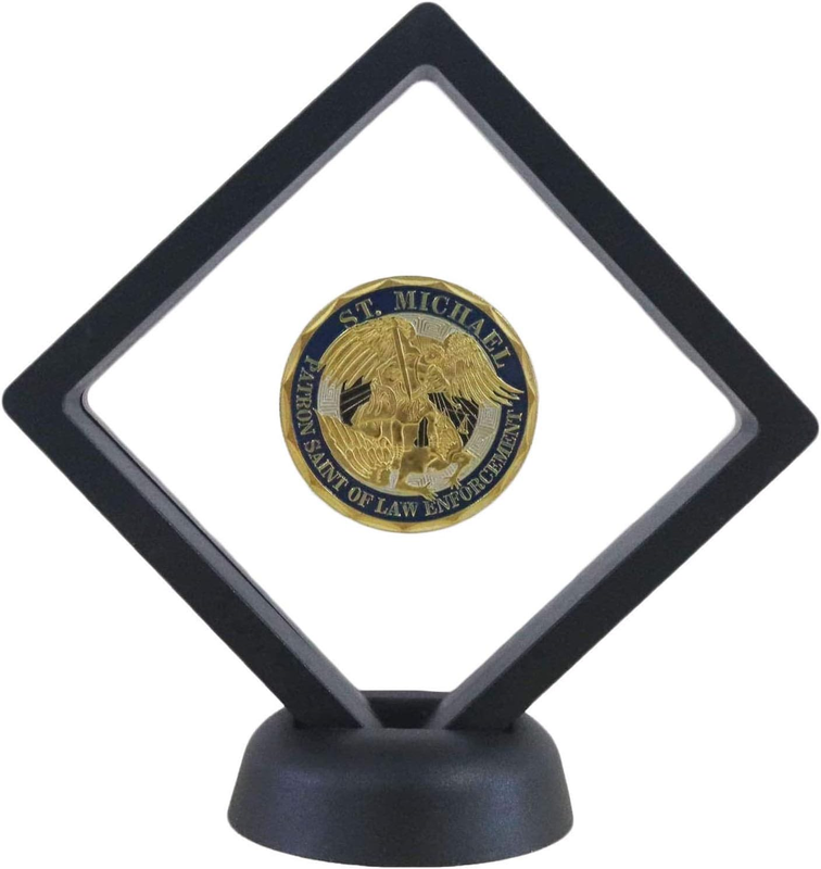 Challenge Coins Display Stand, Medallion Jewelry Specimen Holder, Military Medal