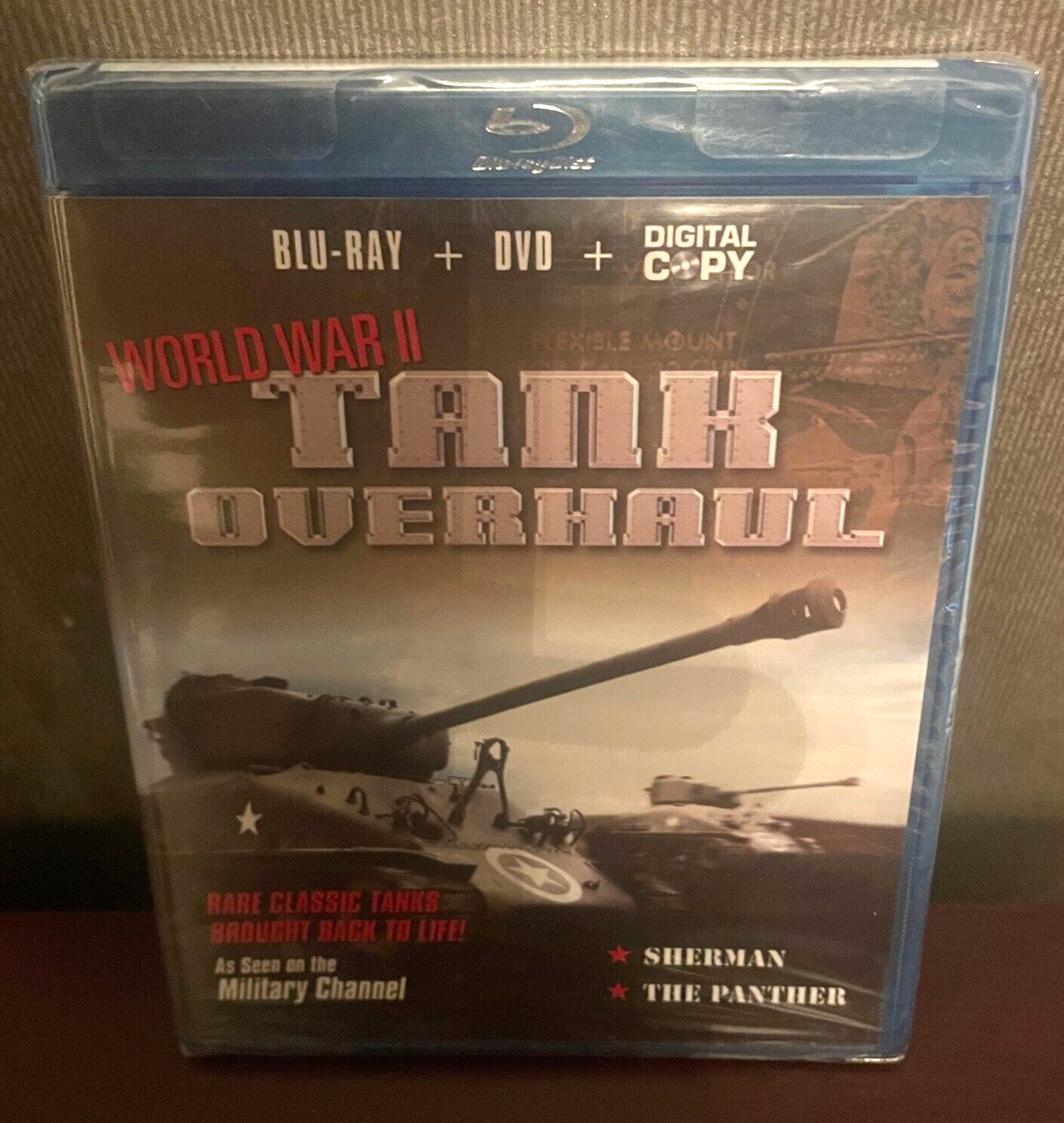 WWII Tank Overhaul (Blu-ray + DVD + Digital, 2006) New WWII Tank Overhaul (Blu-ray + DVD + Digital, 2006) New