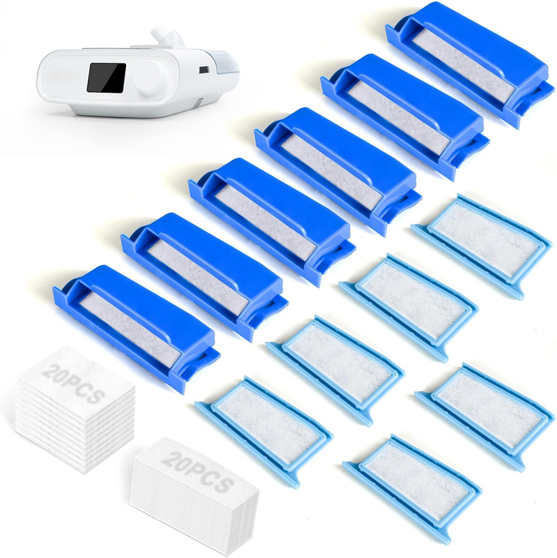 52PCS CPAP Filters for Dream Station 1 Filters, Include 6 Assembled Filters, 20