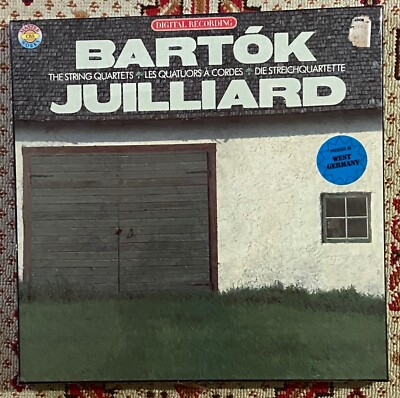 BARTOK - THE STRING QUARTETS 3LP BOX NEW SEALED JUILLIARD 1982