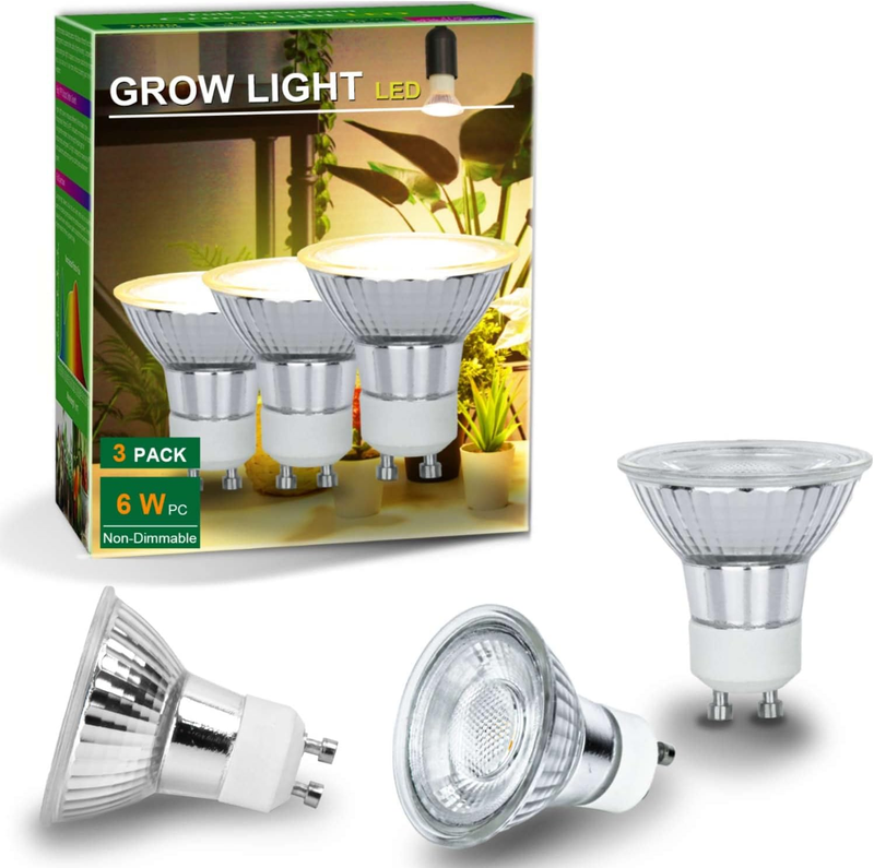 Bulbs Full Spectrum Plant Light Indoor Plants Gu10 Led Grow Lights