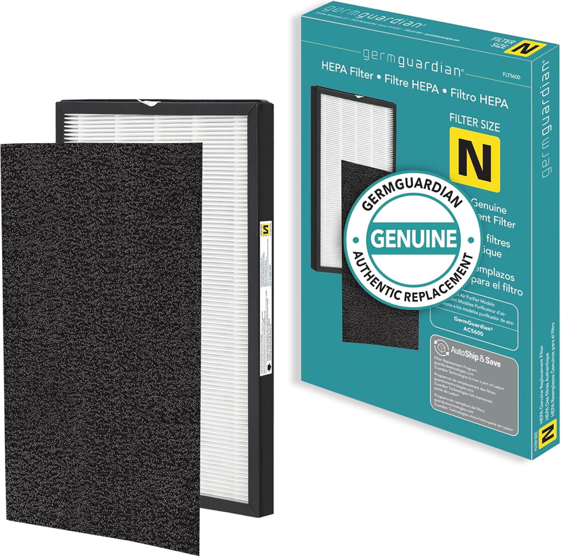 Germ Guardian FLT5600 True HEPA Genuine Air Purifier Replacement Filter N with A