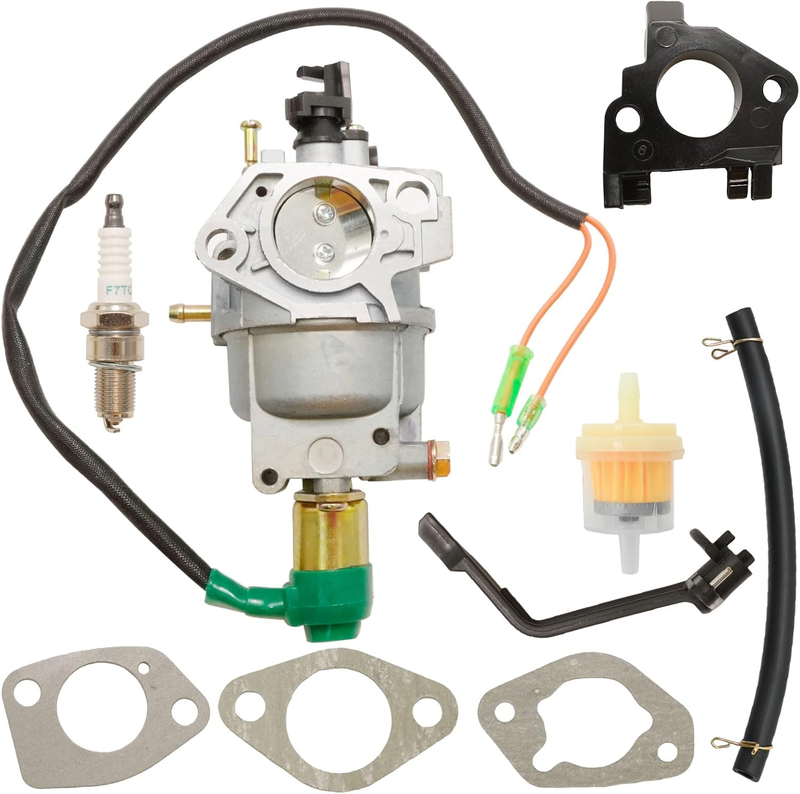 Carburetor with insulator kit Replacement for Champion 40023 40030 41135 41152 4
