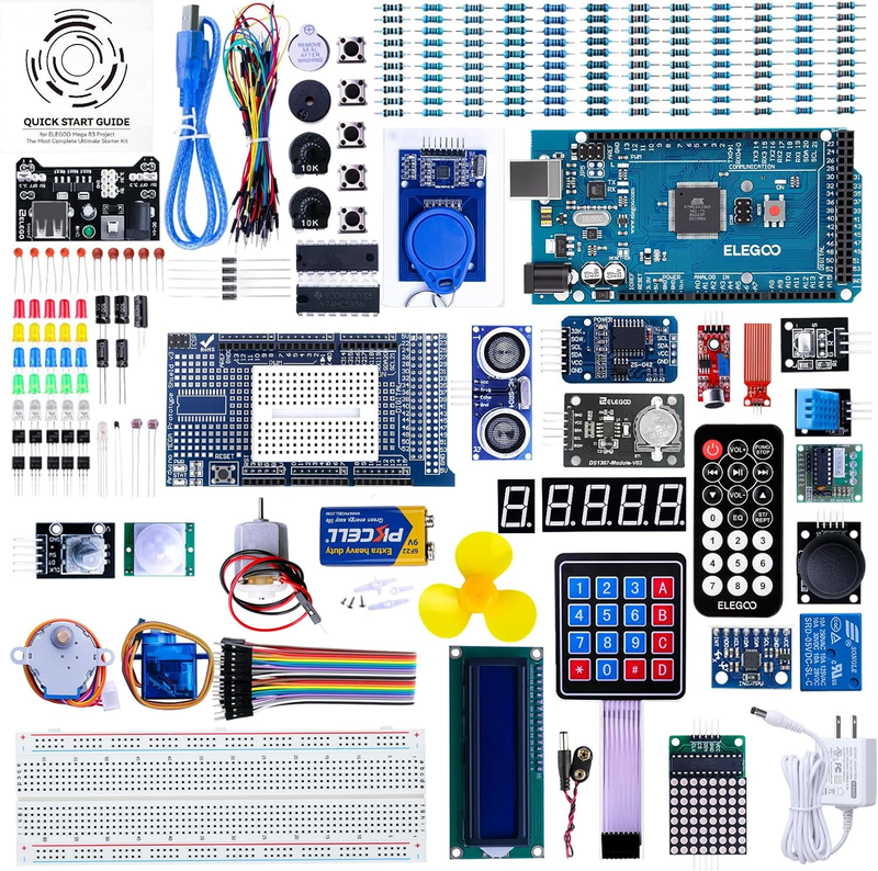 ELEGOO MEGA-R3 Ultimate Starter-Kit Kompatibel Mit Arduino IDE Projekt