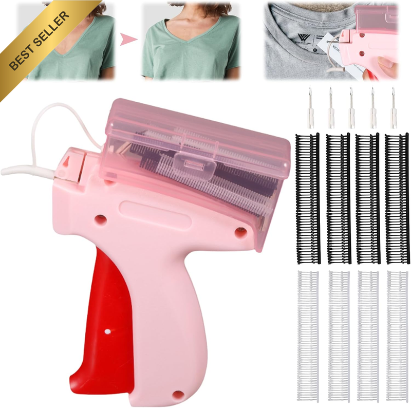Stitchy Quick Clothing Fixer,Stitch Gun with Storage Box Small Micro Stitch Gun