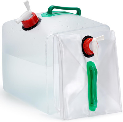 INNO STAGE Collapsible Water Container with Spigot, Food-Grade Camping Water Jug