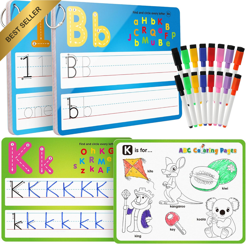 Handwriting Drawing Practice Cards for 3 4 5 Year Old Kids