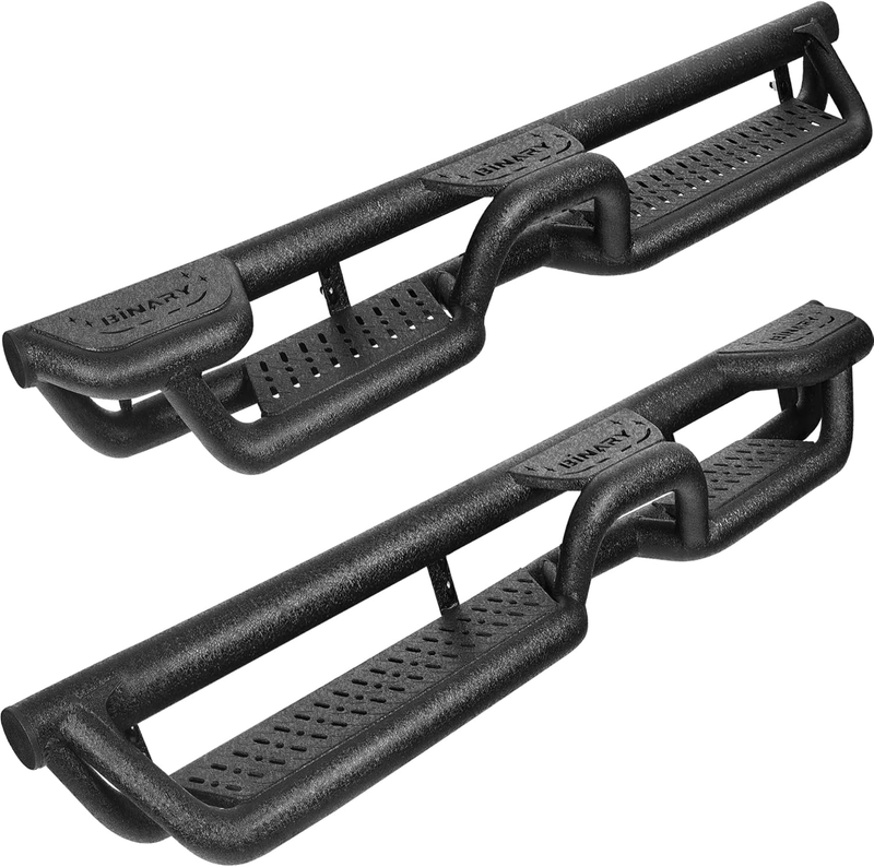 Side Step Bars Nerf Running Boards for 2019-2025 Dodge Ram 1500 Crew Cab