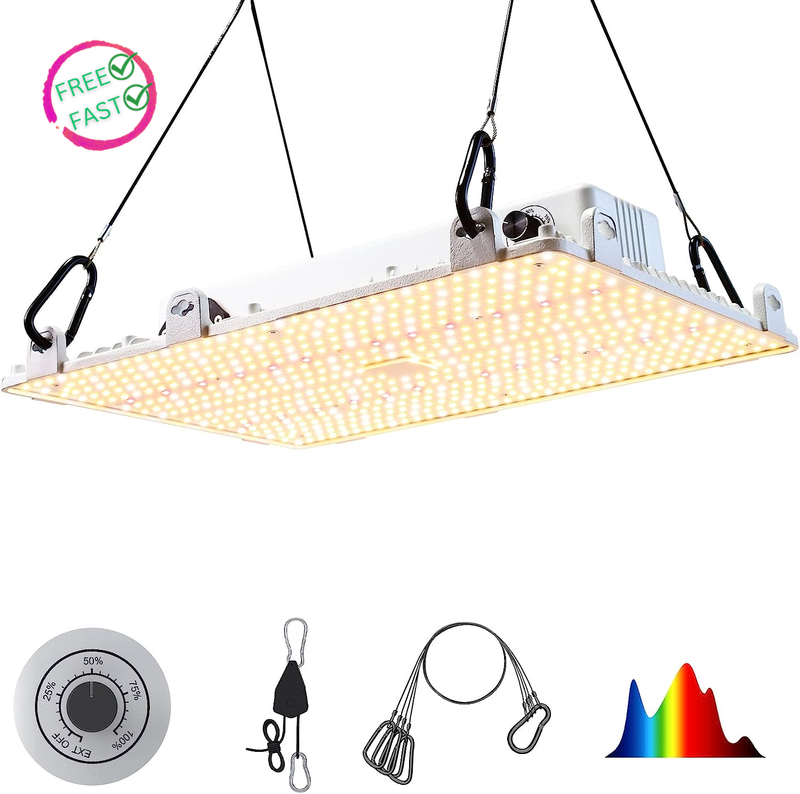 Gp1600m Manual Dimmable, 602pcs Leds 3x3ft Grow Lamp