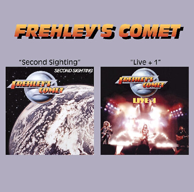 Ace Frehley's Comet ( Kiss ) Second Sighting & Live + 1 Combo CD - NEW