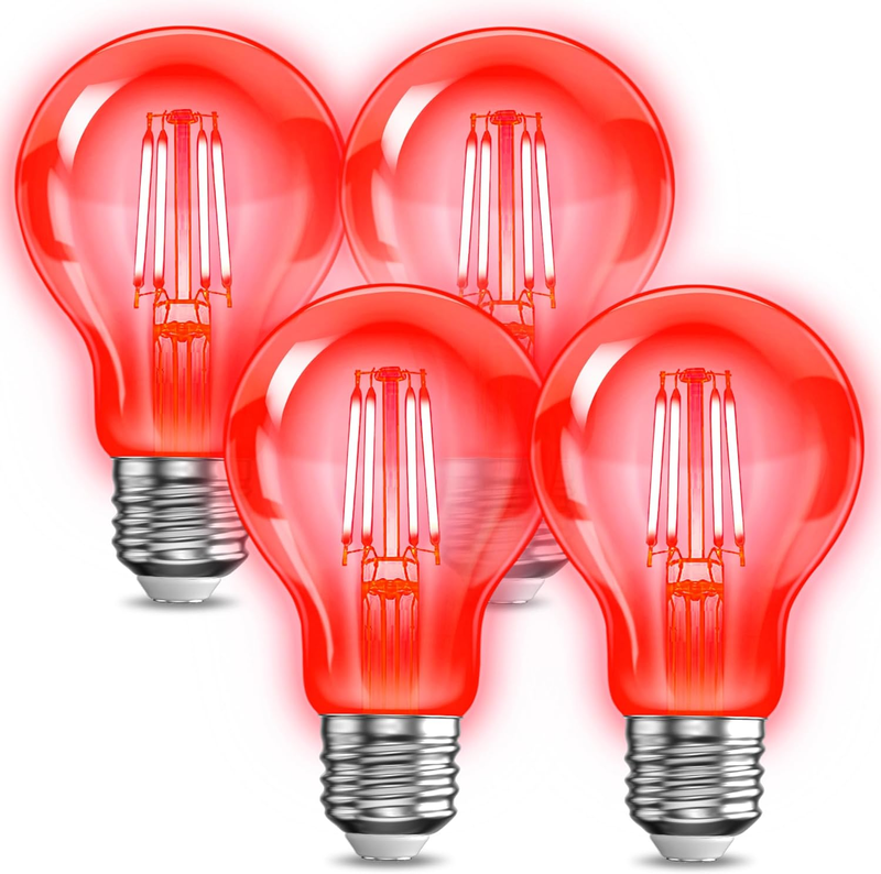 40 Watt Equivalent 4w, A19 Clear Glass Light Bulb