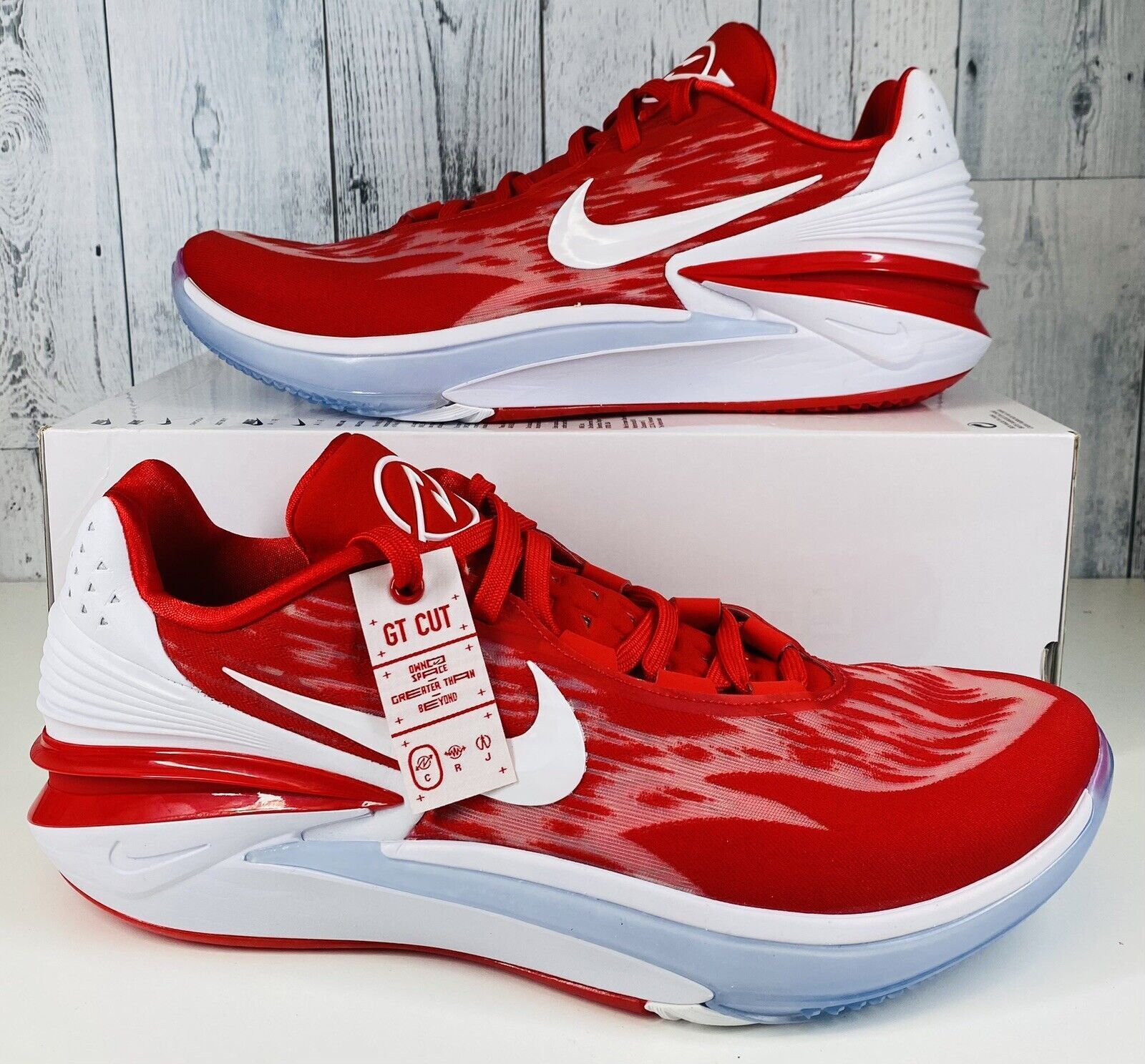 Nike Air Zoom GT G.T. Cut 2 TB Promo University Red White Nike Air Zoom GT G.T. Cut 2 TB Promo University Red White