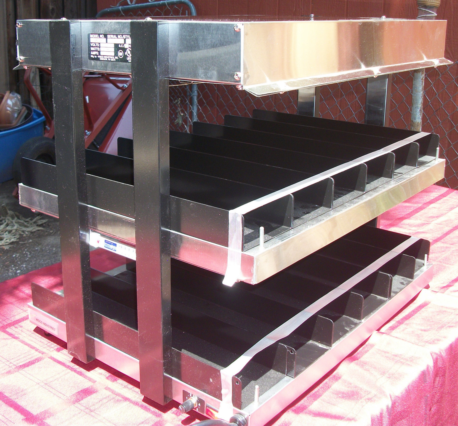 Wisco 282-24 Food Warmer Merchandiser Sandwitches Countertop