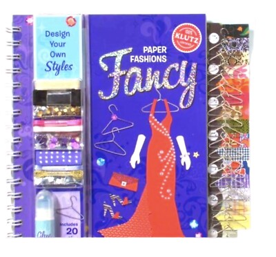 Paper Fashions Fancy; Fashion Design  By Klutz Rare Sealed New