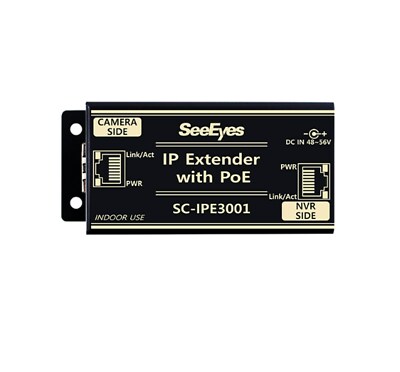 SeeEyes SC-IPE3001 UTP Ethernet Data + PoE Extender