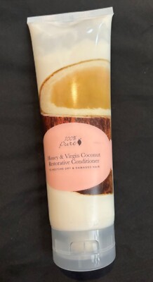 100% PURE HONEY AND VIRGIN COCONUT RESTORATIVE CONDITIONER 8 Fl oz