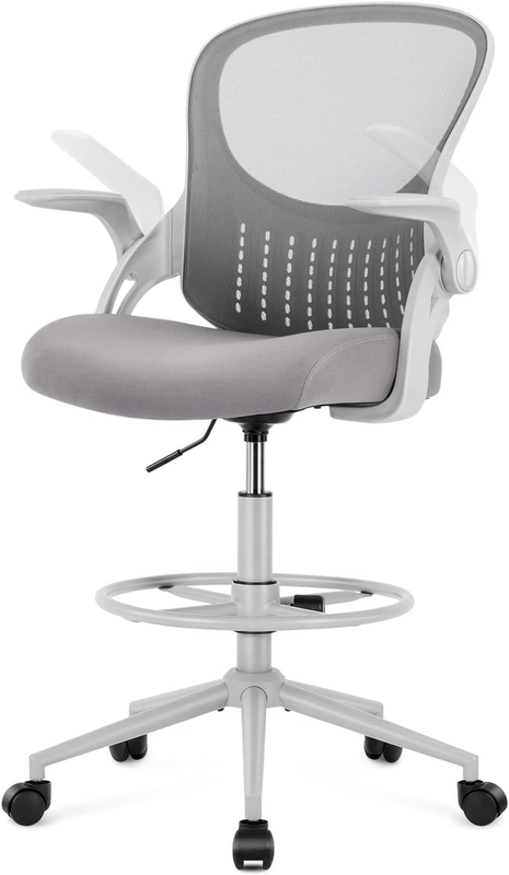 , Tall Office Chair Tall Standing Desk Chair Counter Height 
