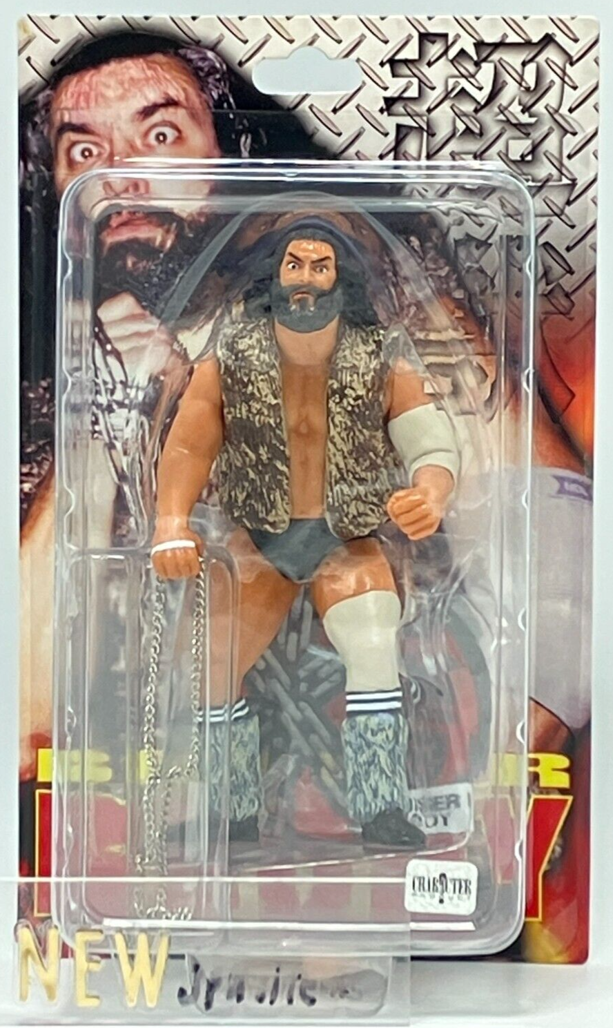 Bruiser Brody Action figure CharaPro NWA WWF WWE NJPW Bruiser Brody Action figure CharaPro NWA WWF WWE NJPW