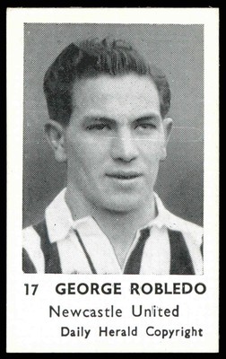Daily Herald - George Robledo (Newcastle United) - 'Footballers (Copyright)' ...