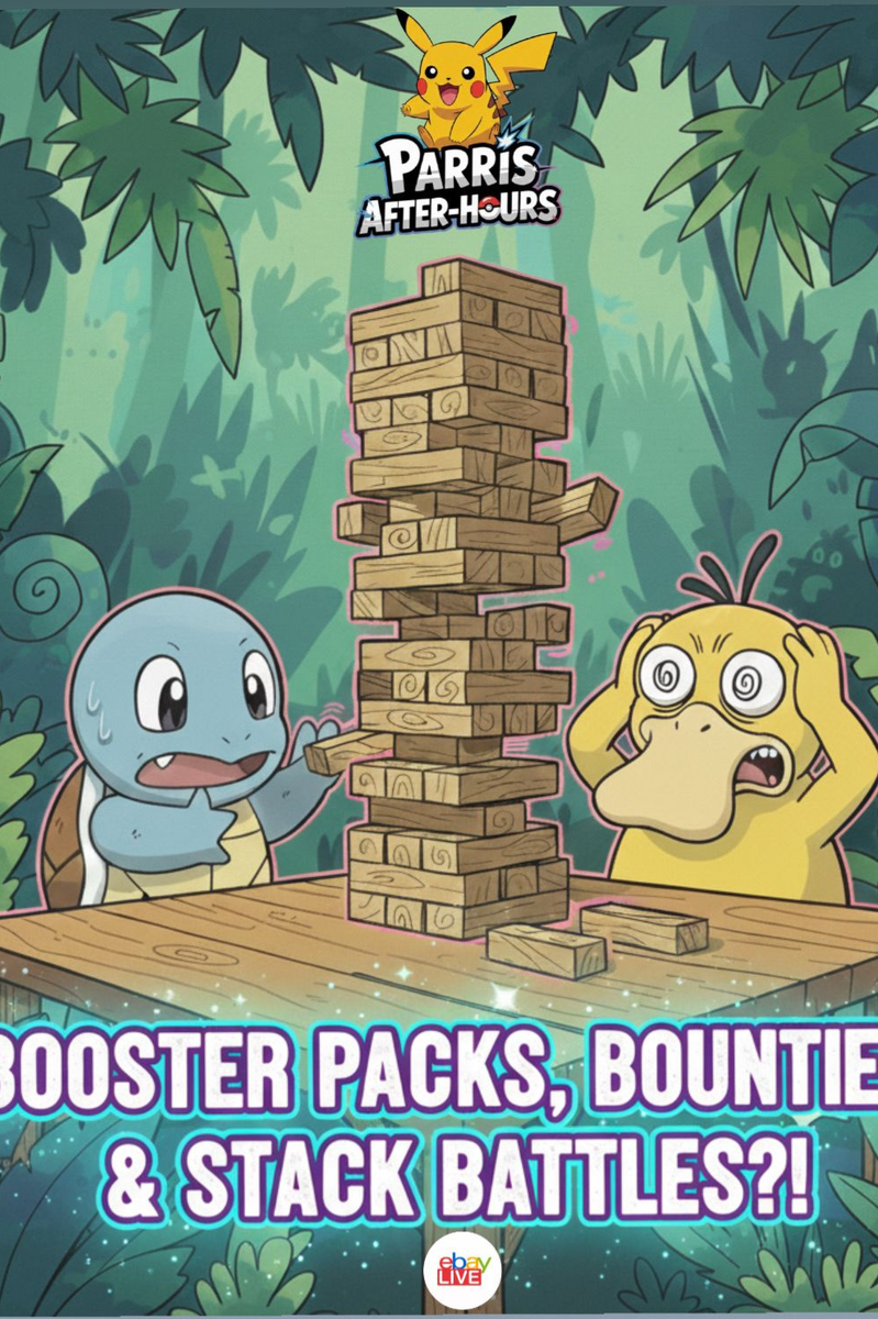 POKEMON TCG - LIVE RIP N SHIP - PACKS, BOUNTIES & STACK BATTLES! | eBay ...