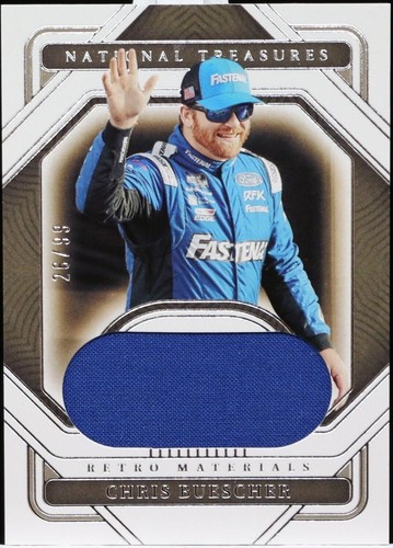 2023 Panini National Treasures - Chris Buescher #RM-CBR