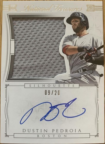 2015 Panini National Treasures - Dustin Pedroia #14